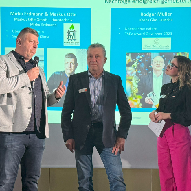 Roadshow Unternehmensnachfolge 2025 im ThEx.