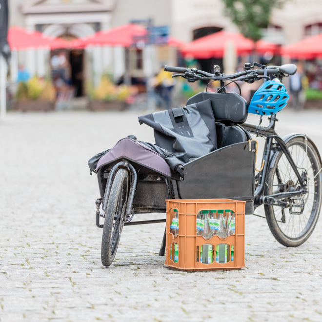 Cargobike Invest (im Bild: ein Lastenfahrrad)